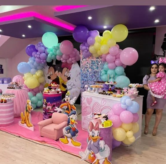 Montaje temático de cumpleaños en SkyPark Punto Sur